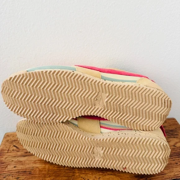 Nike x Union Cortez Collab Sneaker Shoes Cork Like Bottom Pink Blue - Picture 10 of 10